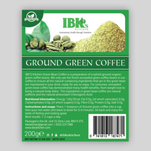 Ground Green Bean Coffee