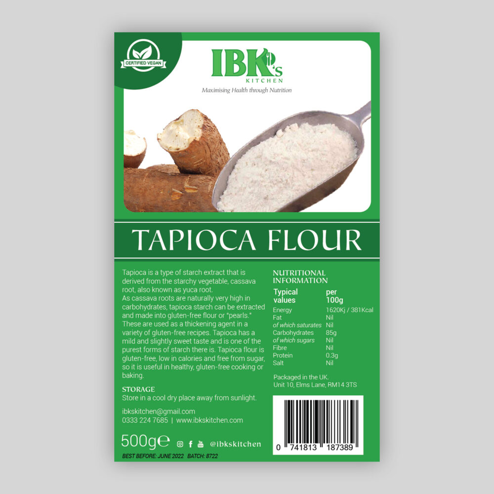 Tapioca Flour IBK's Kitchen