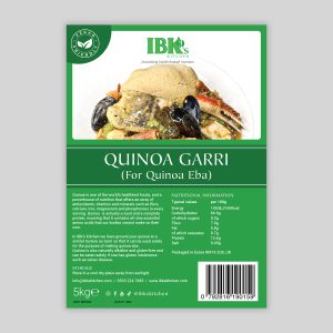 Quinoa Garri (For Quinoa Eba)